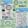Happy Mail Kawaii Clear Stamp Sets, thumbnail 1 of 6
