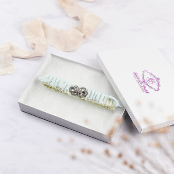 New Lace 'Evelyn' Bridal Garter, 2 of 6