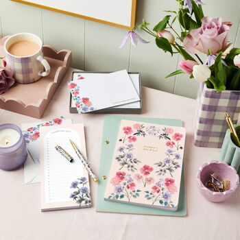 Personalised Wild Floral Stationery Gift Set, 5 of 5