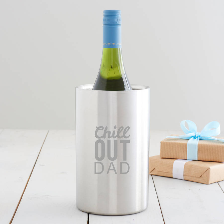Personalised 'Chill Out' Wine Cooler