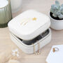 Shooting Star White Square Jewellery Case, thumbnail 7 of 10