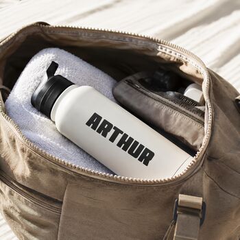 Waterproof Name Sticker For Gym Water Bottles, 4 of 6