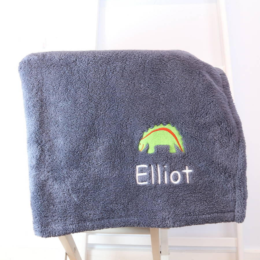 personalised snuggle blanket by duncan stewart textiles ...