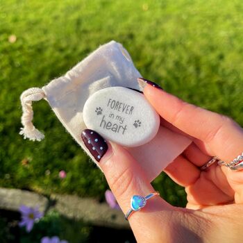 Marble Keepsake For Pet Loss, 2 of 2