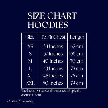 Personalised Memorial In Sweet Angel Unisex Hoodie, 10 of 12