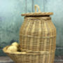 Wicker Potato And Onion Storage Hoppers Set Of Two, thumbnail 3 of 7