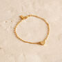 Dainty Bracelet With Small Heart Charm, thumbnail 3 of 4