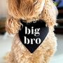 Big Sis Or Bro Pastel Dog Bandana, thumbnail 6 of 8