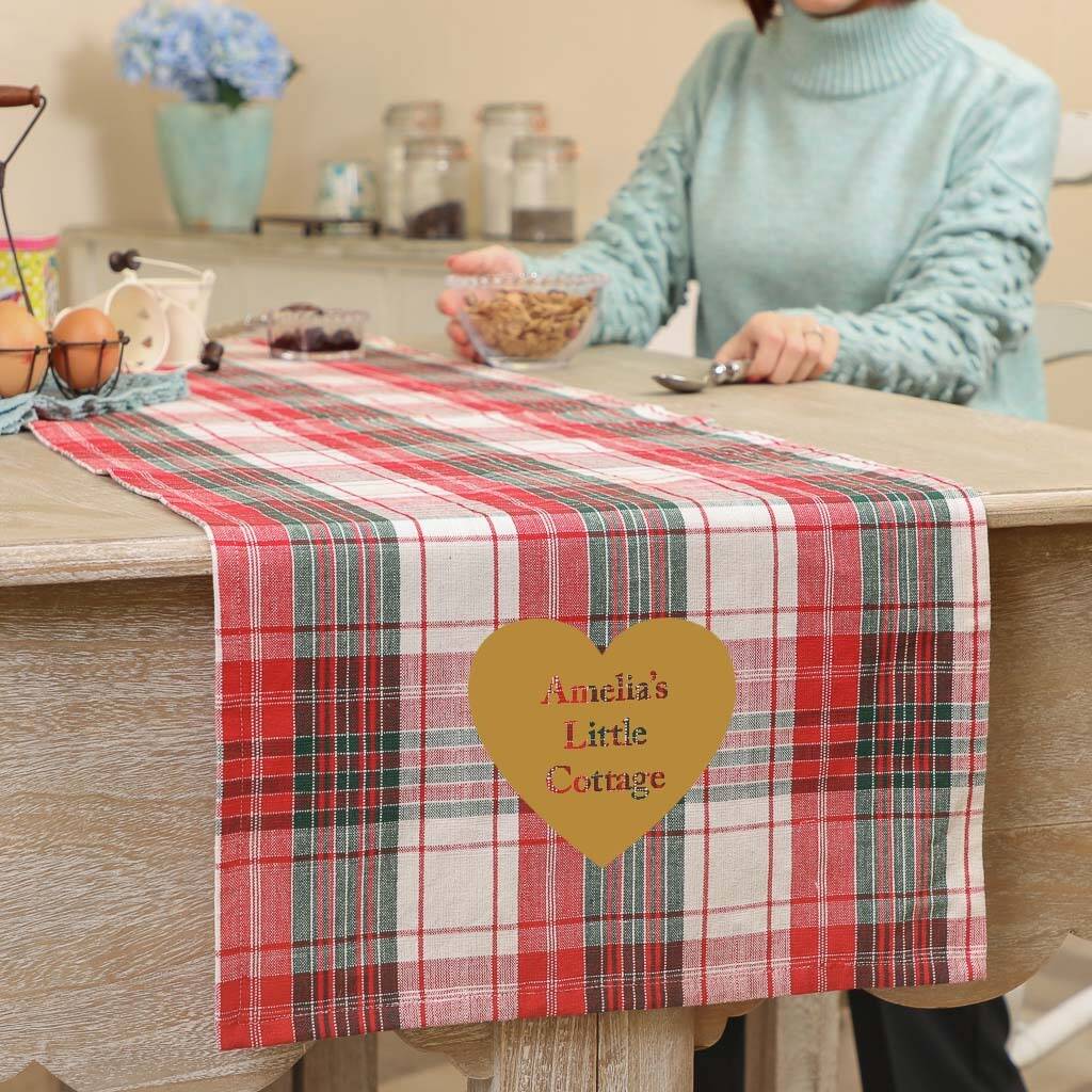 Country Kitchen Personalised Table Runner By Dibor