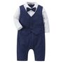 Baby Boy Wedding Christening All In One Outfit, thumbnail 1 of 5