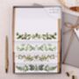 Botanical Writing Paper Gift Box Set, thumbnail 1 of 4
