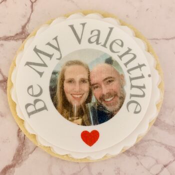 Personalised Edible Photo Valentine's Biscuit Gift Box, 6 of 6