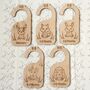 Cartoon Woodland Baby Animal Nursery Wardrobe Dividers, thumbnail 4 of 8