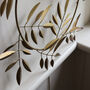 Gold Metal Olive Wreath, thumbnail 2 of 4