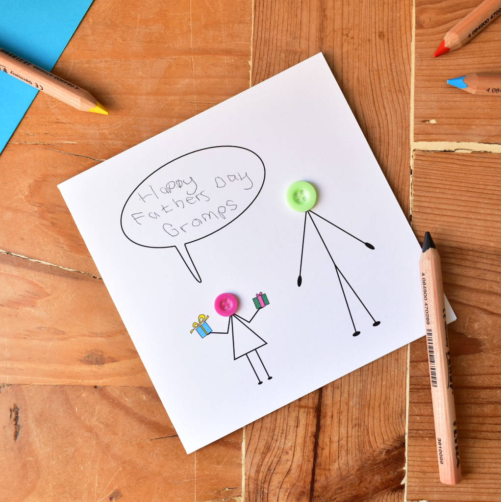 add your own message grandad card by mrs l cards | notonthehighstreet.com