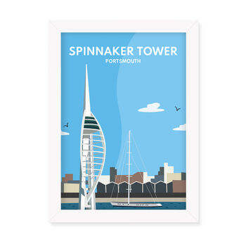 Spinnaker Tower Portsmouth Framed Print, 5 of 6