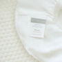 Organic 100% Cotton Fitted Sheet To Fit Maxi Cosi Iora, thumbnail 2 of 3