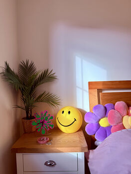 Blob Psychedelic Numbers Table Decorative Clock Silent Movement, 2 of 5