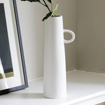 Tall White Vase, 3 of 3