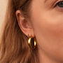 Large Gold Hoop Sale, thumbnail 1 of 5