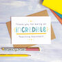 Incredible Teaching Assistant Card, thumbnail 4 of 10