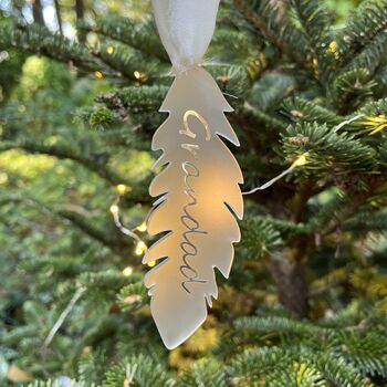 Personalised Feather Memorial Decoration, 4 of 5