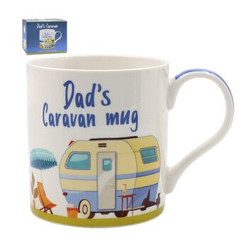 Fine China 'Dad's Caravan Mug', 2 of 2