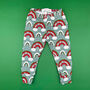 Organic Christmas Grey Rainbow Baby And Child Leggings, thumbnail 2 of 2