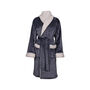 Personalised Sherpa Style Fleece Dressing Gown, thumbnail 11 of 12