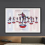 Crystal Palace Boom European Champions Poster, thumbnail 1 of 7