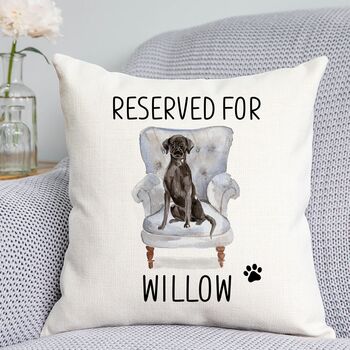 Personalised Labrador Cushion, 2 of 4