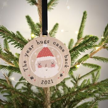 The Year Hugs Came Back 2021 Decoration, 2 of 2
