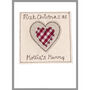 Personalised Heart Christmas Card For Her, thumbnail 7 of 12