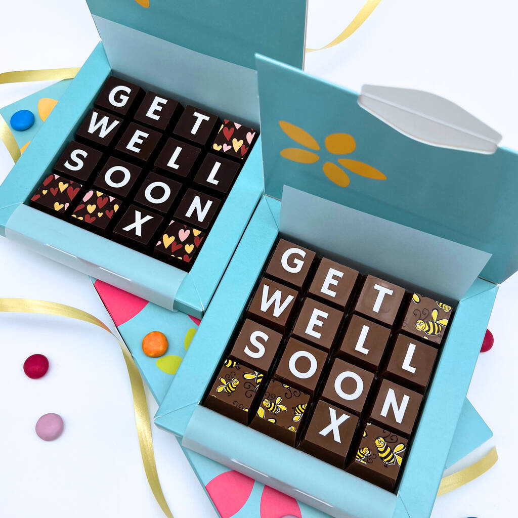 Personalised Get Well Soon Chocolate Box, 1 of 7