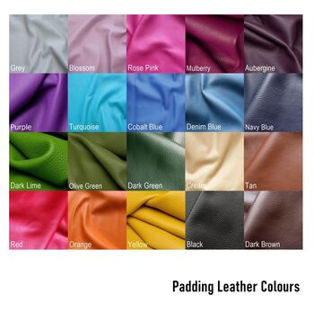 Padded Leather Dog Collar, 7 of 7