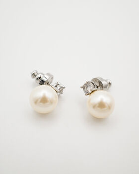 Classic Pearl Ear Studs, 6 of 6