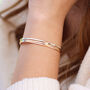 Square Twist Cuff In 14k Gold Filled, thumbnail 4 of 8