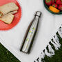 Lemons Fruit Metal Thermos Water Bottle, thumbnail 1 of 5