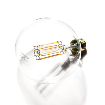 Large Globe LED Filament Bulb E27, 2 of 3