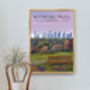 Blythe Hill Fields London Park Travel Poster Art Print, thumbnail 4 of 8