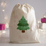 Personalised Christmas Tree Present Sack, thumbnail 1 of 2