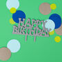 'Happy Birthday' Cake Topper For Dinosaur Party, thumbnail 8 of 10