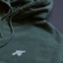 Hoy Explore Organic Hoodie Faded Fern, thumbnail 2 of 3