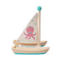 Little Tribe Wooden Catamaran Sailing Boat | Age Two+, thumbnail 7 of 10