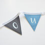 Personalised Blue Vehicle Bunting For Nursery, thumbnail 4 of 6