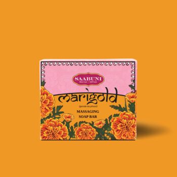 Marigold Luxury Eco Friendly Massaging Soap Bar, 100g, 2 of 5