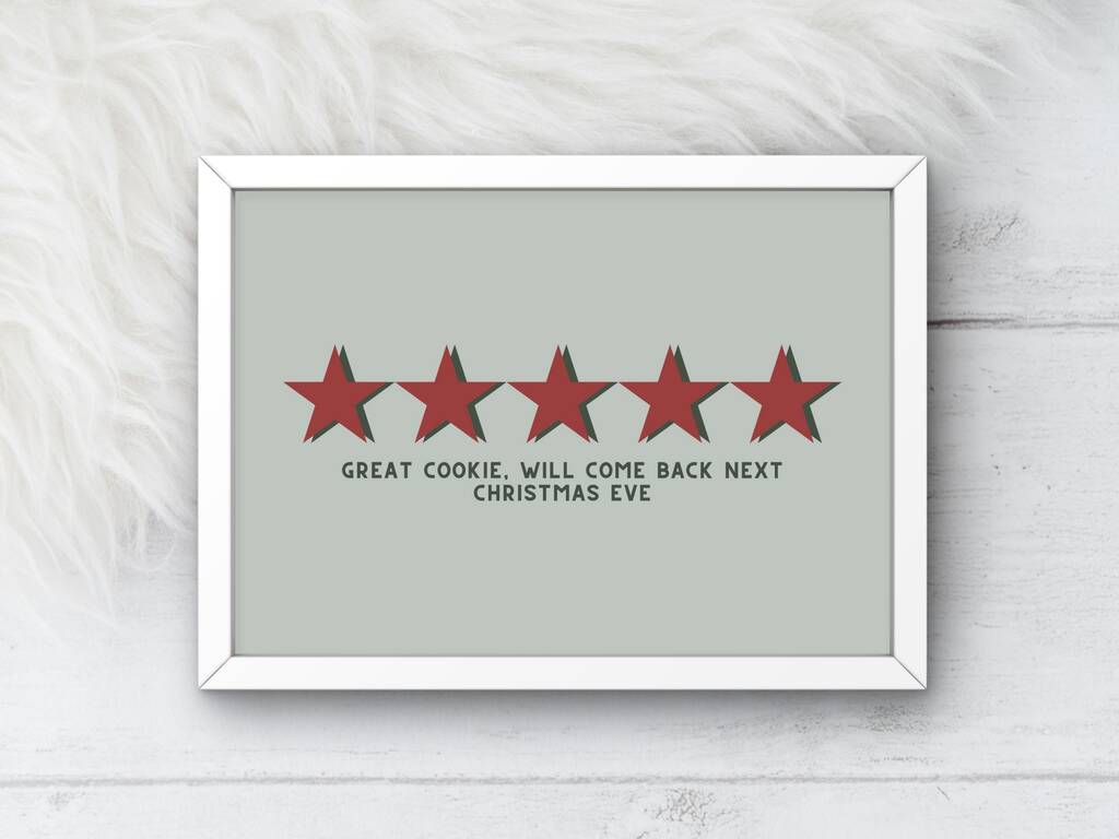 Santa Review Print, 1 of 5