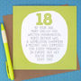 By Your Age… Funny 18th Birthday Card, thumbnail 1 of 2