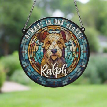 Lakeland Terrier Memorial Suncatcher, 4 of 5