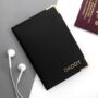 Personalised Premium Leather Passport Cover, thumbnail 2 of 8